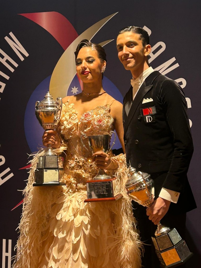 Saffron and Ryan champions